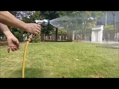 Lavatrice a pressione inferiore con tubo da giardino a 8 modalità metallica con comando del grilletto anteriore