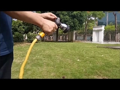 8 modalità per diversi bisogni di pulizia pistola a spruzzo d'acqua metallica per uso versatile