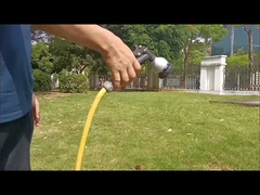 Ugello del tubo flessibile di giardino del metallo 8-Pattern con controllo di Posteriore-innesco