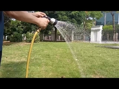 Ugello del tubo flessibile di giardino del metallo 8-Pattern con controllo di Posteriore-innesco
