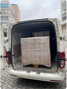 Latest company news about Il cliente organizza il ritiro della merce dalla nostra fabbrica.