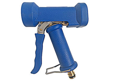 Pistola blu d'ottone versatile di lavaggio, per lo spruzzo d'acqua con l'entrata del raccordo rapido di clic