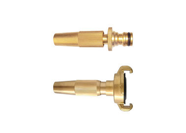 Adjustable Brass Spray Nozzle Multipurpose For Garden Cleaning / Watering